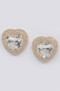 Rhinestone Stud Earring