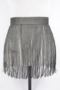 Rhinestone Fringe Belt