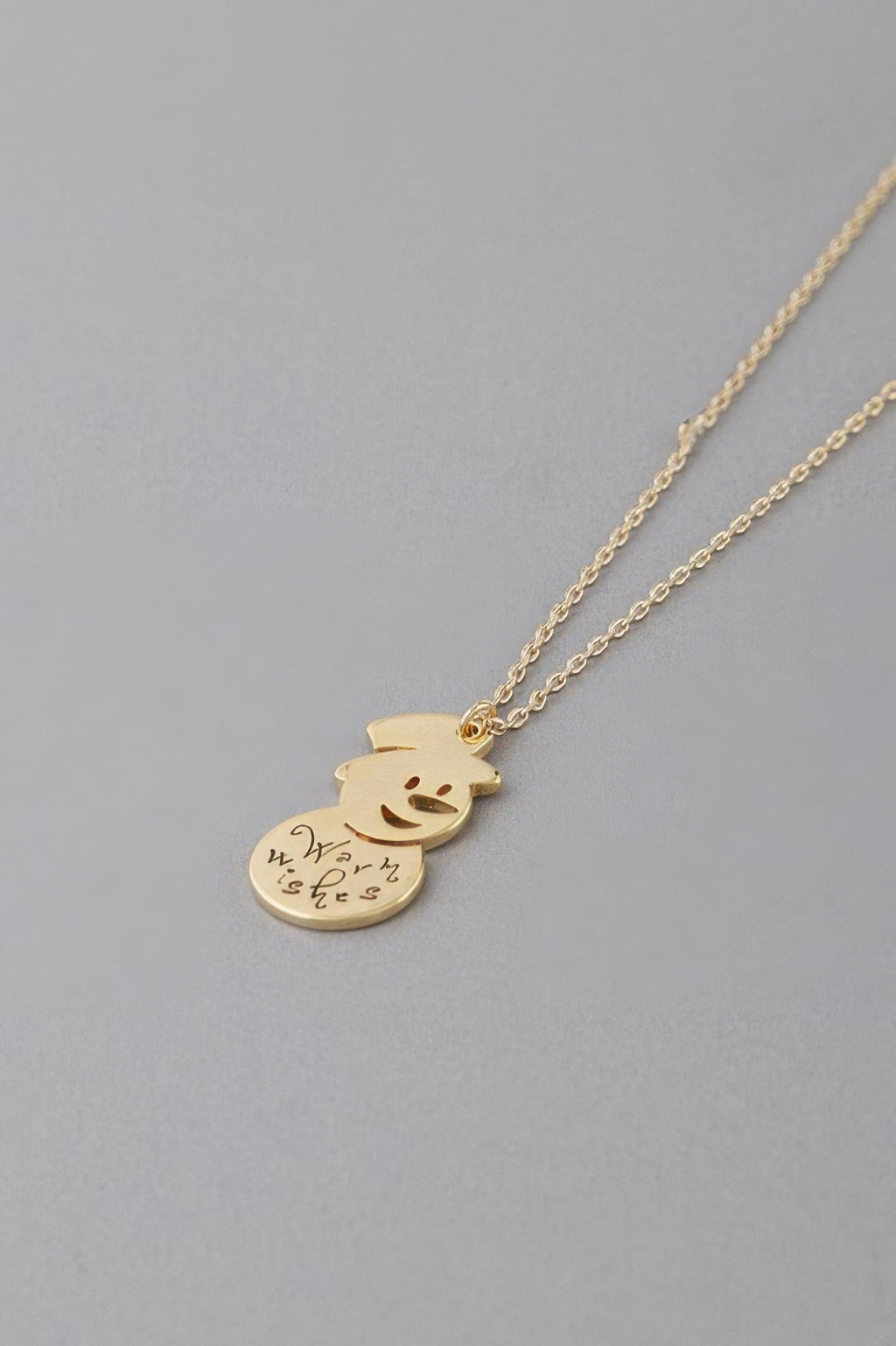 Warm Wishes Snowman Necklace