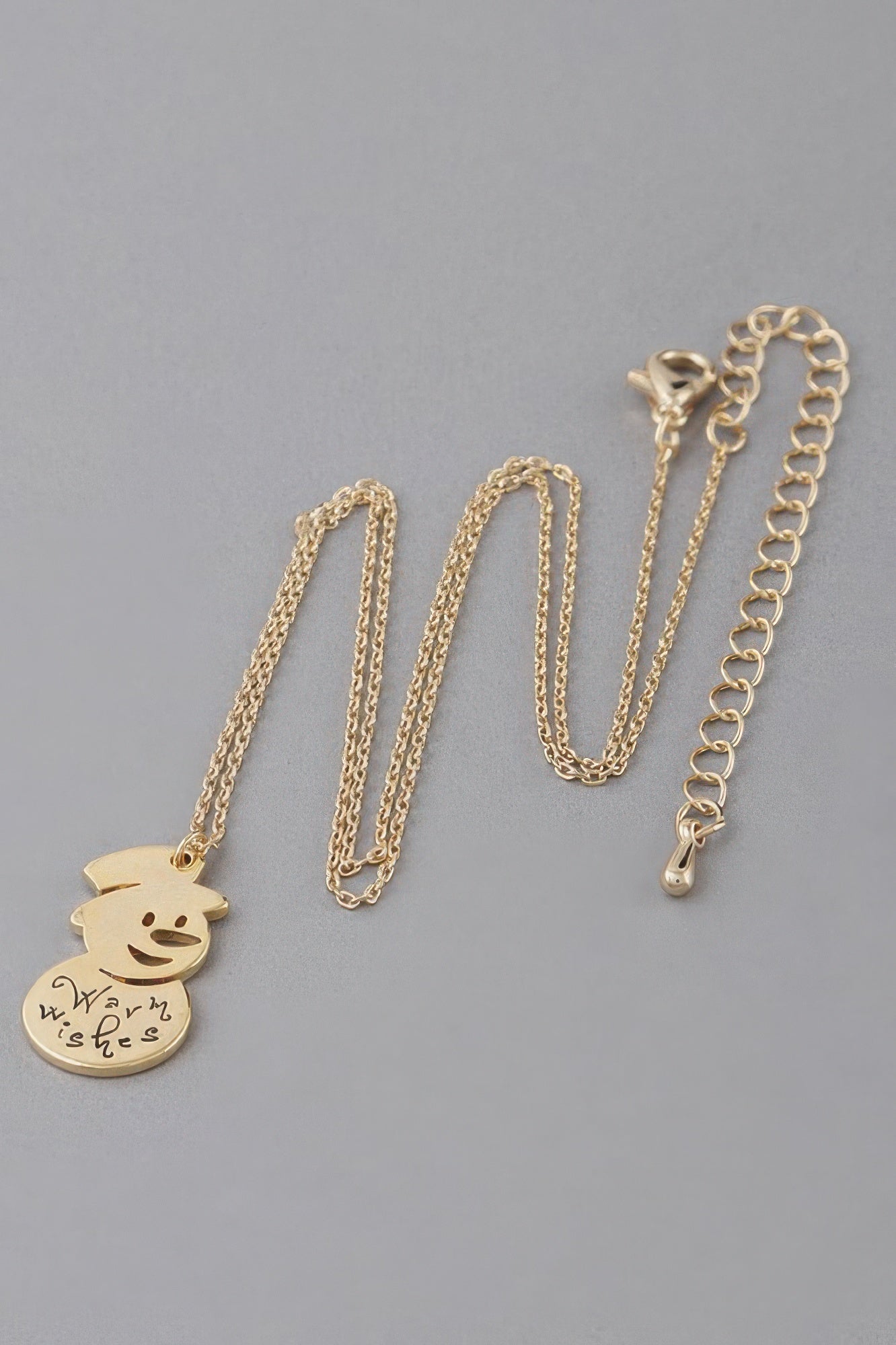 Warm Wishes Snowman Necklace