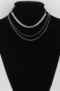 Multi Crystal Bead Necklace