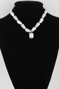 Multi Stone Pendant Necklace