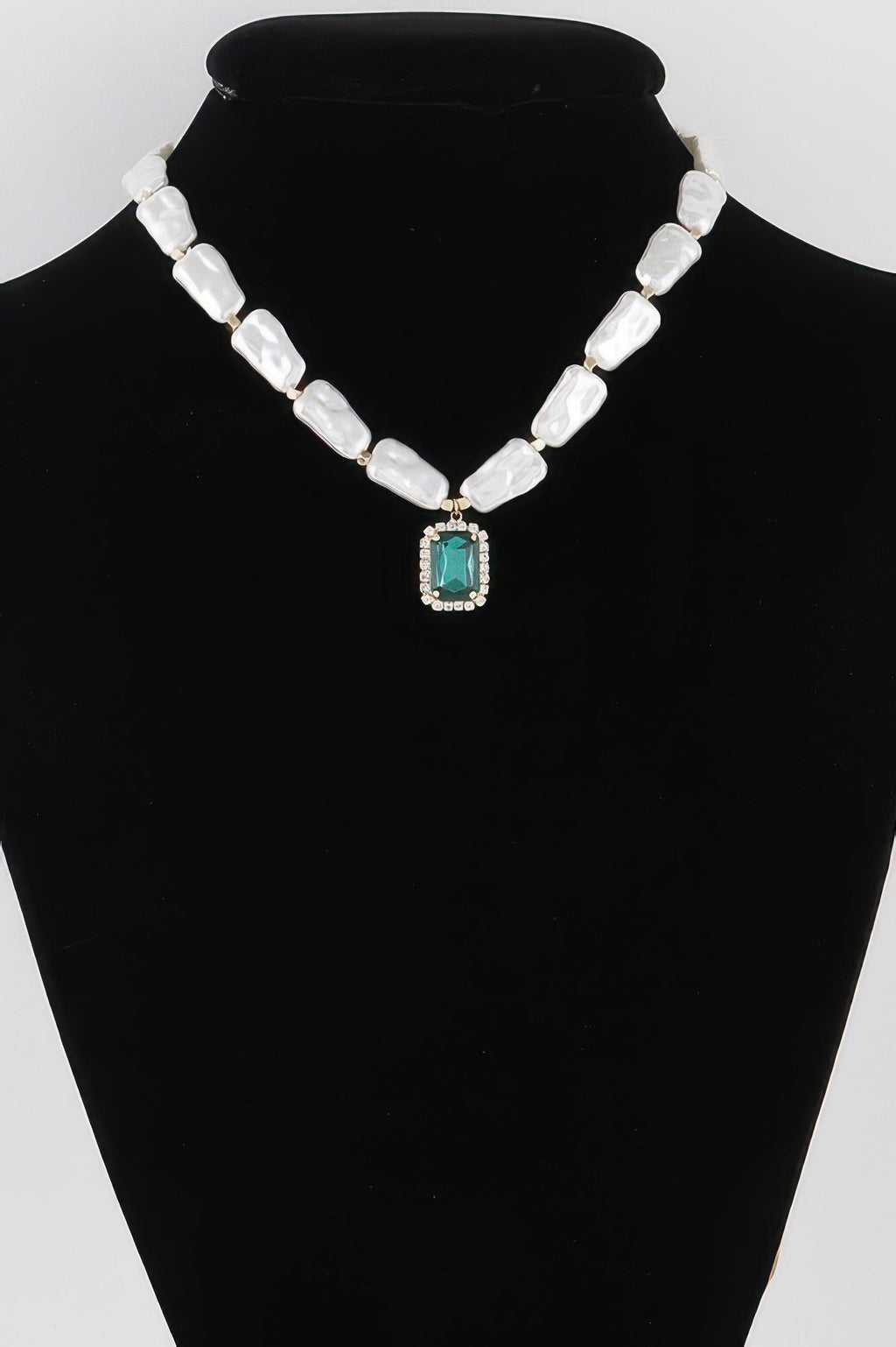 Multi Stone Pendant Necklace