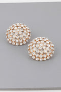 Rhinestone Stud Earrings
