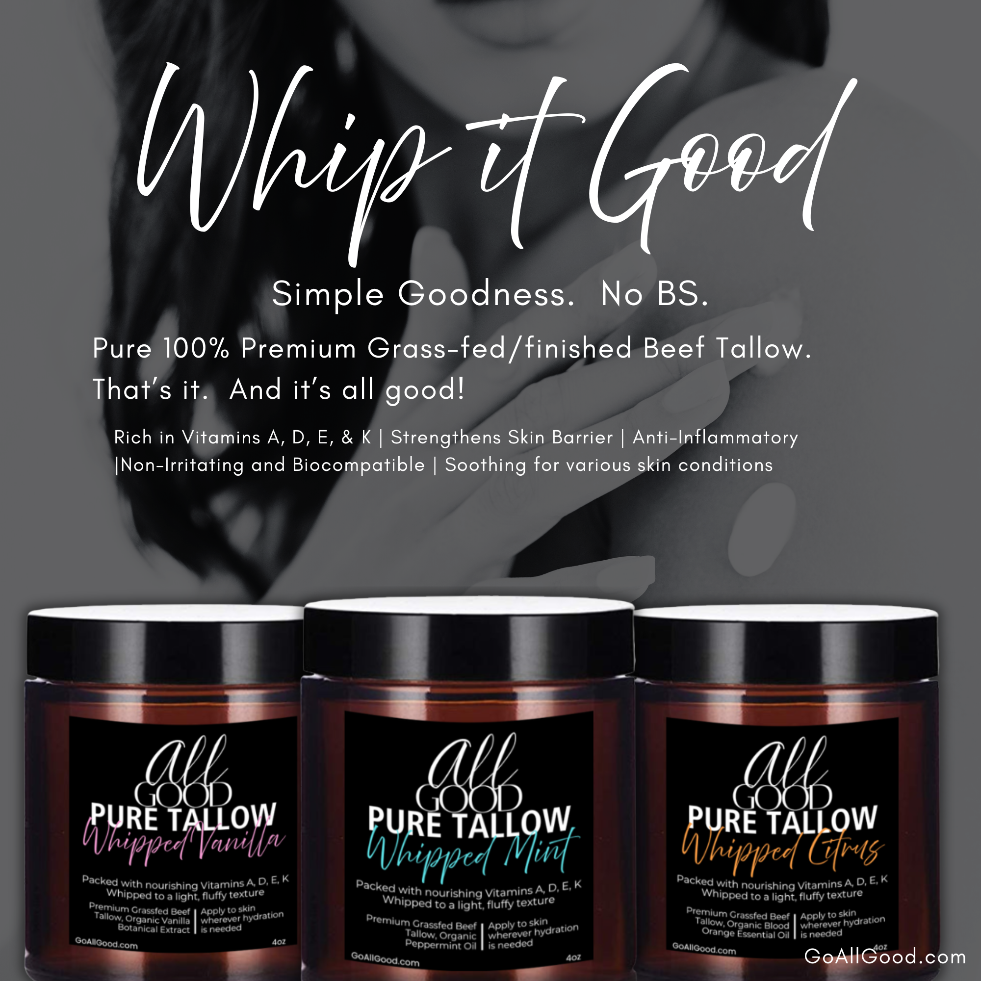 Pure Tallow - Whipped Mint