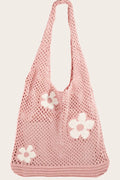 Flower Knitted Shoulder Bag