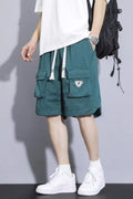 Men's Plus Size Cargo Shorts with Pockets