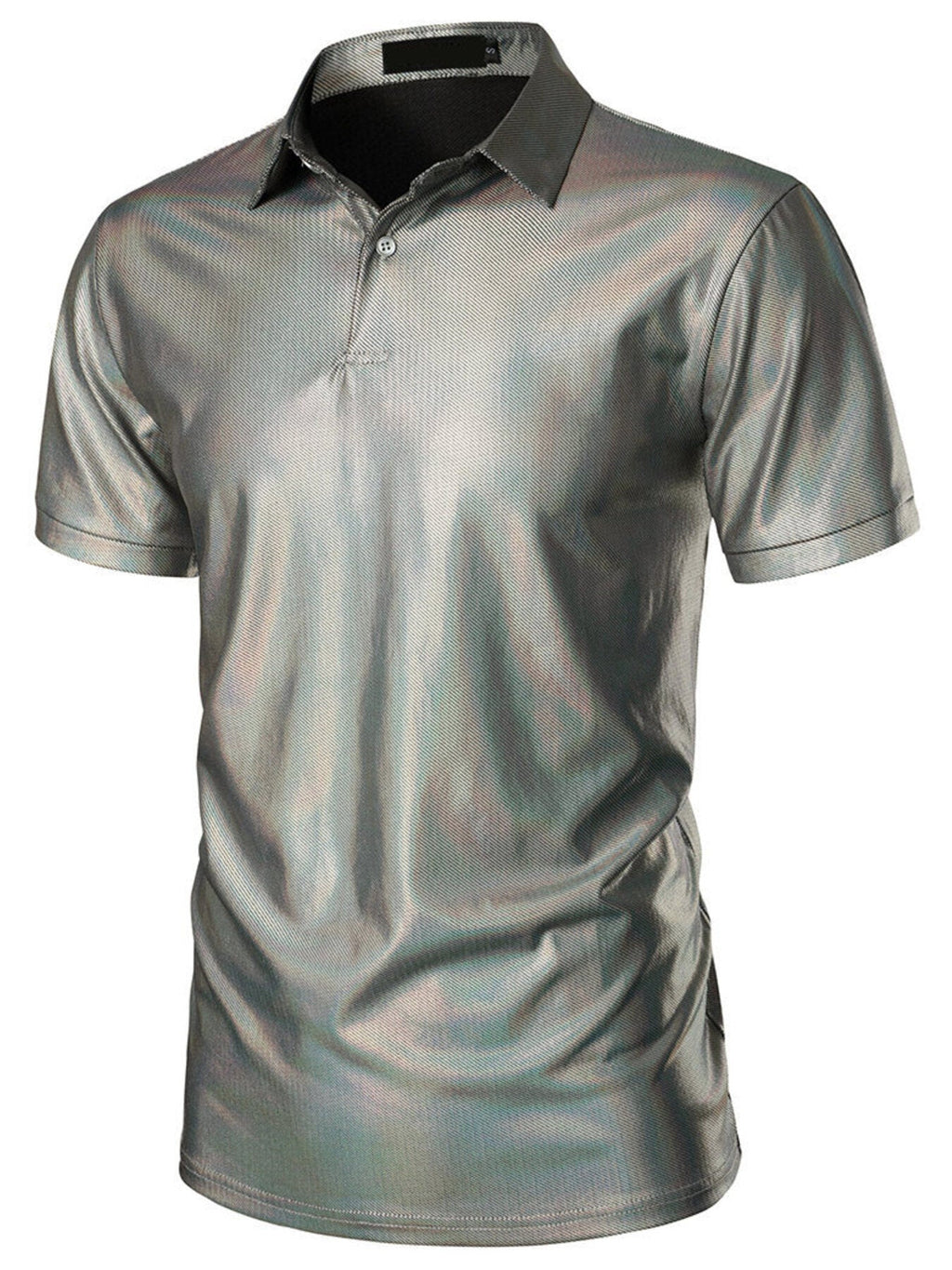 Men's Collared Neck Short Sleeve Polo