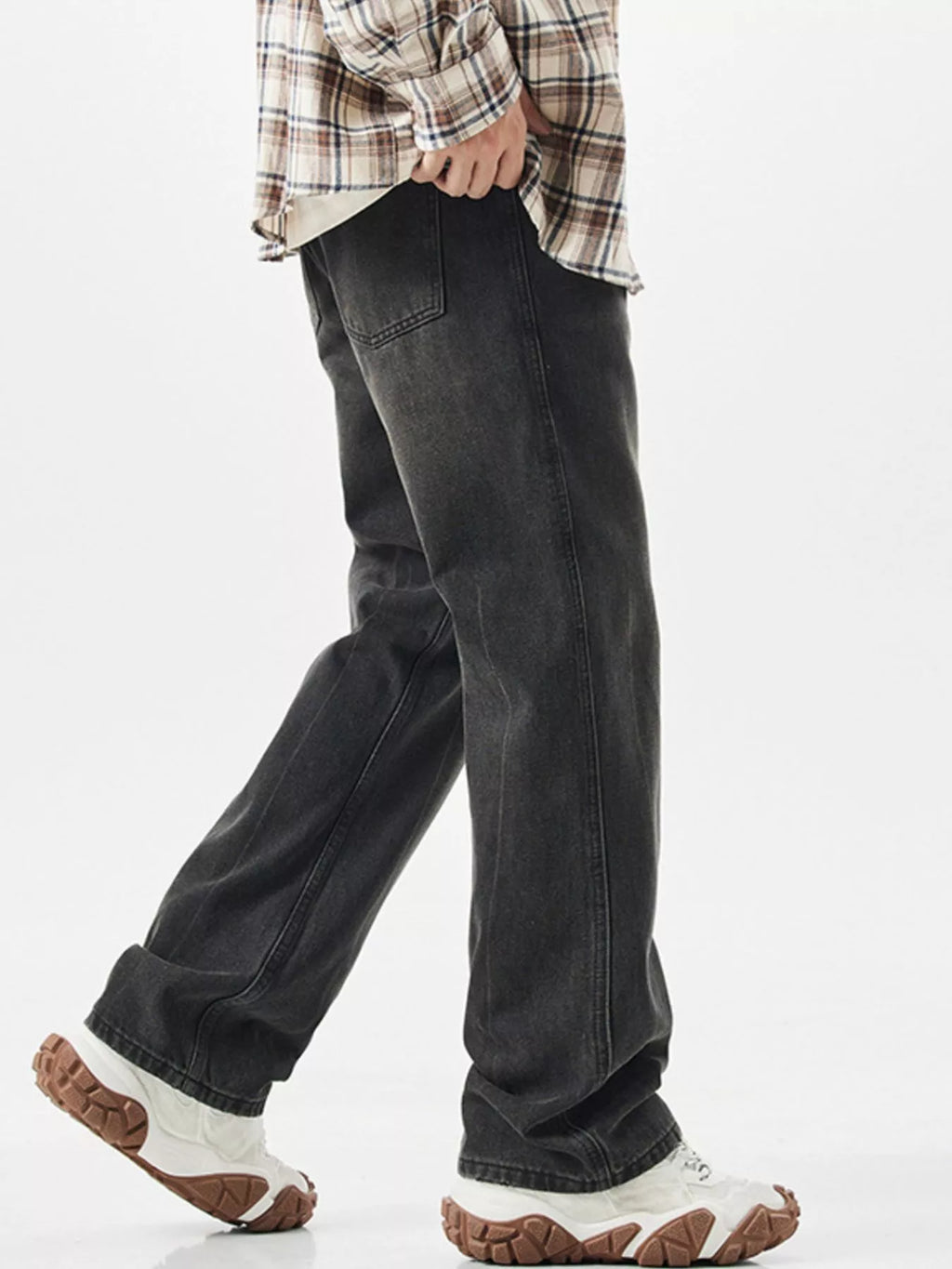 Men's Vintage Wash Relaxed Fit Jeans