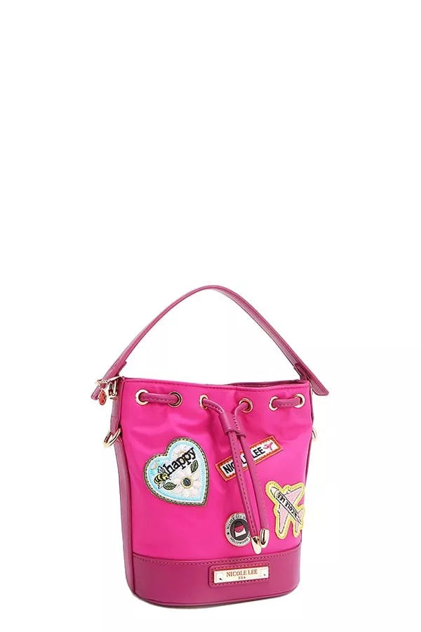 Color Patch Bucket Bag