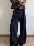 Men's Plus Size Wide Leg Pants