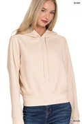 Drawstring Scuba Hoodie
