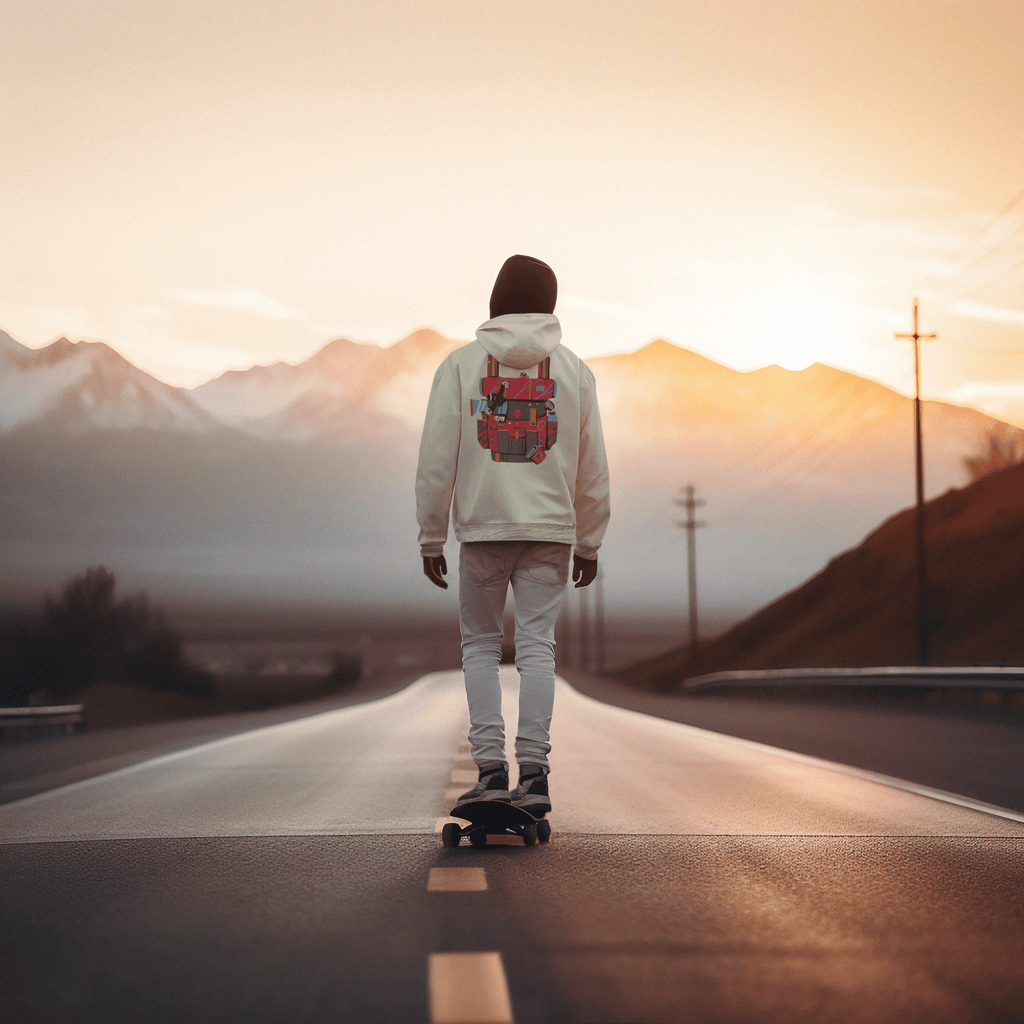 Bigfoot Backpack Hoodie