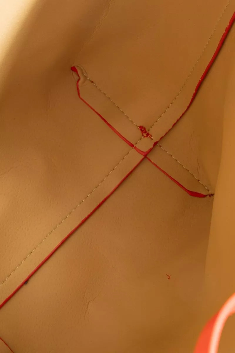 Bucket Pouch Faux Suede Tote Bag
