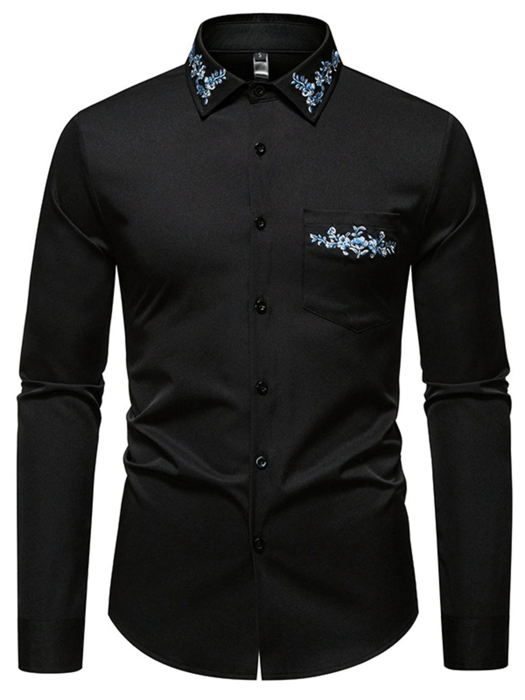 Men's Button Up Slim Fit Shirt