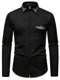 Men's Button Up Slim Fit Shirt