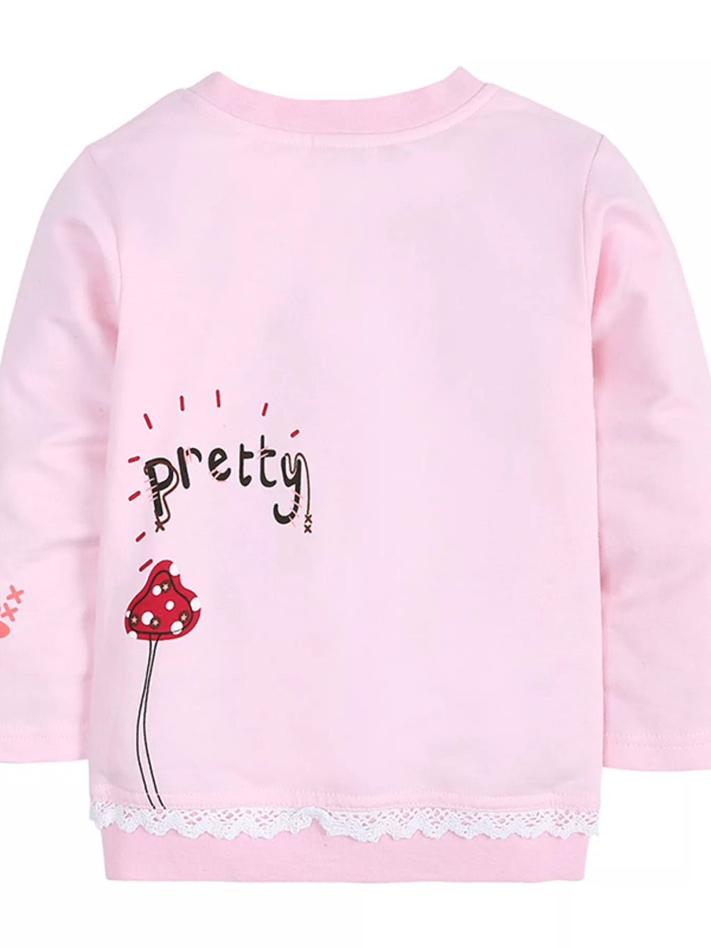 Children's Round Neck Top and Jeans Set