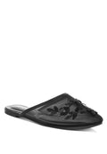 Nahra Mesh Sequin Beaded Mules