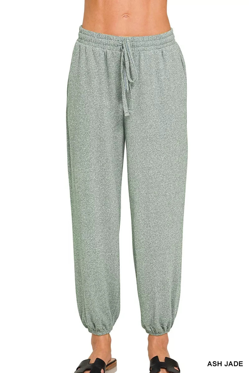 Soft Melange Hacci Jogger