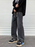 Men's Full Size Wide Leg Jeans Plus Size