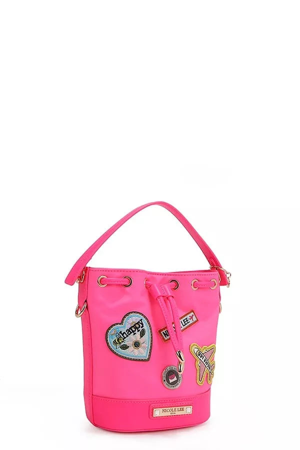 Color Patch Bucket Bag