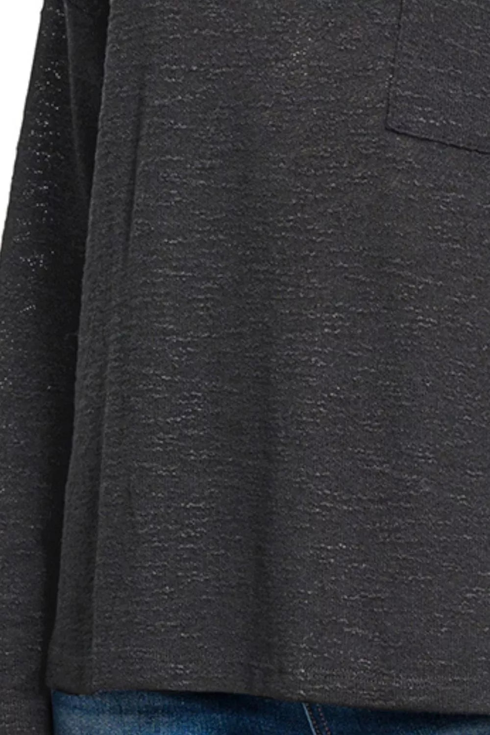 Slub Hacci Long Sleeve T-Shirt