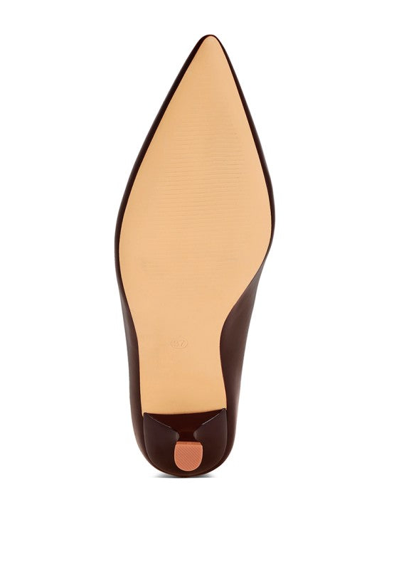 Blara Pointed Toe Pump Heels
