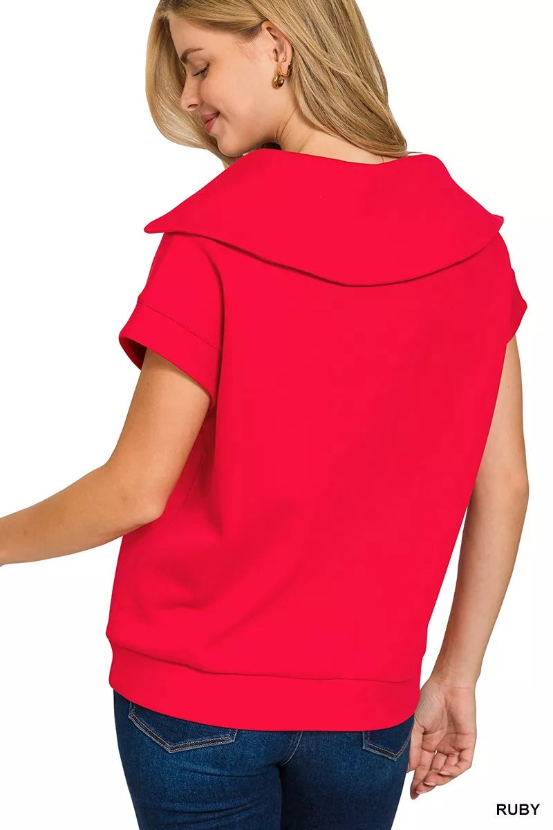 Scuba Half Zip Top