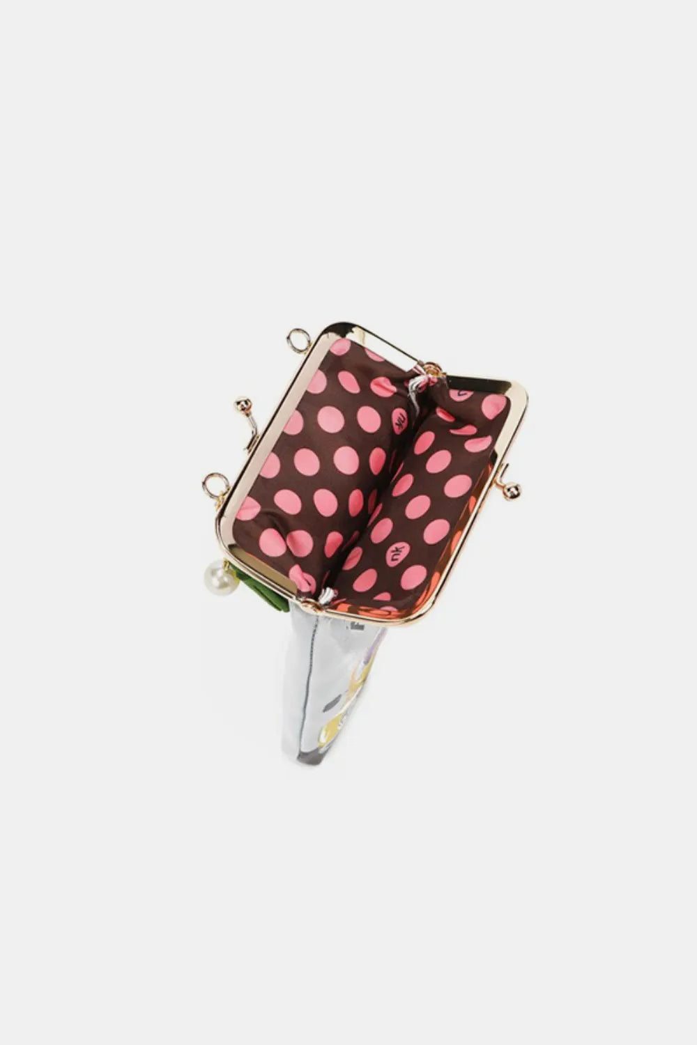 Printed Kisslock Phone and Sunglass Purse