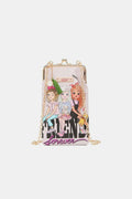 Printed Kisslock Phone and Sunglass Purse