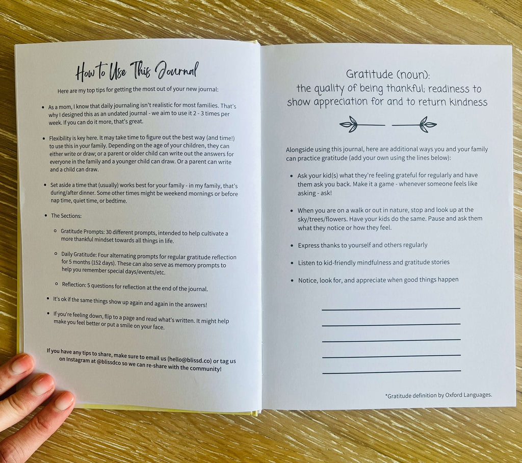 We're So Grateful: A Family Journal