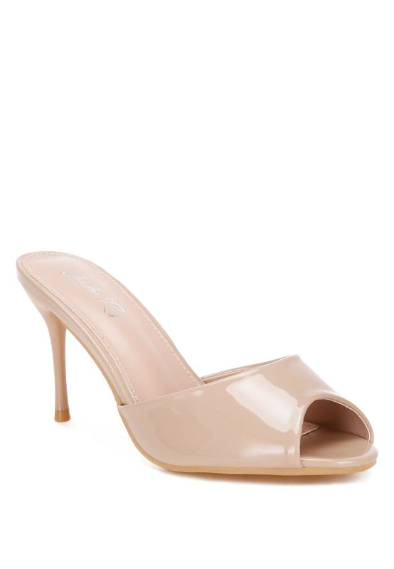 Lilith Peep Toe Stiletto Heel Sandals