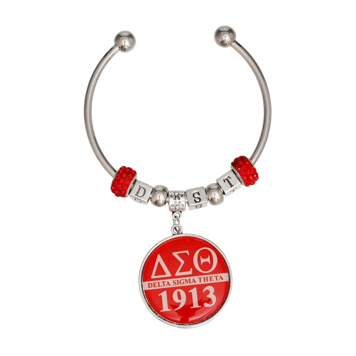Heritage Charm Bangle Bracelet Greek Style Trendy Jewelry