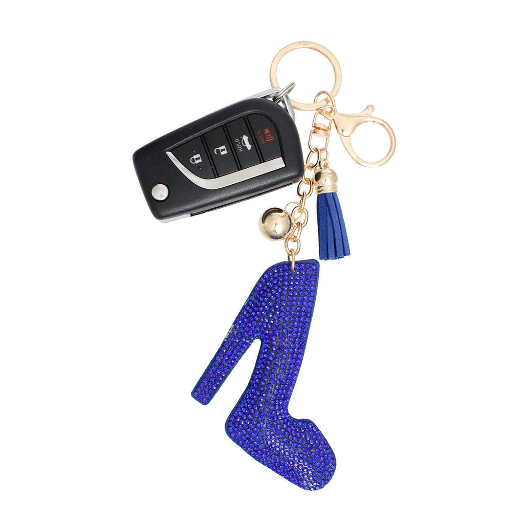 Keychain Clip Blue Stylish Accessory Trendy Fashion Jewelry