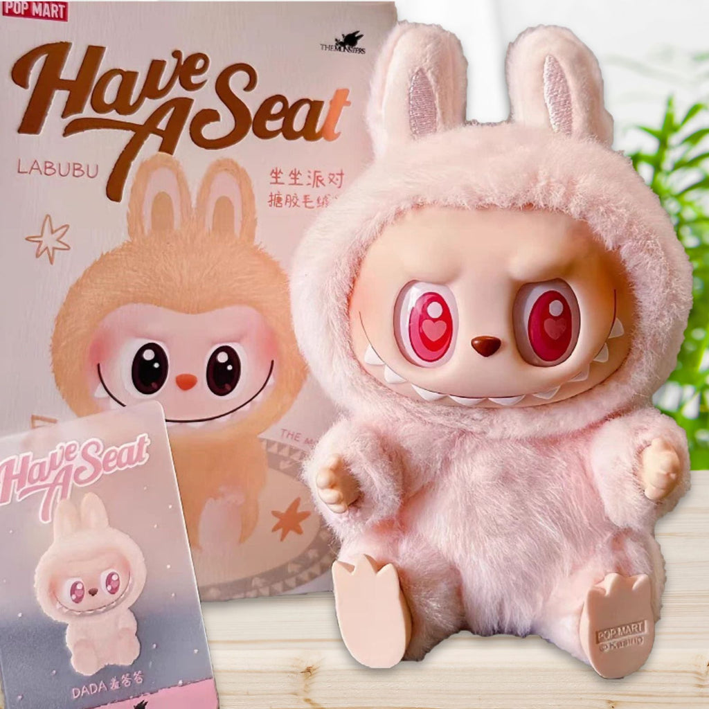 Plush Monster Keychain Bag Charm Blind Box Labubu Lafufu Trendy Accessory
