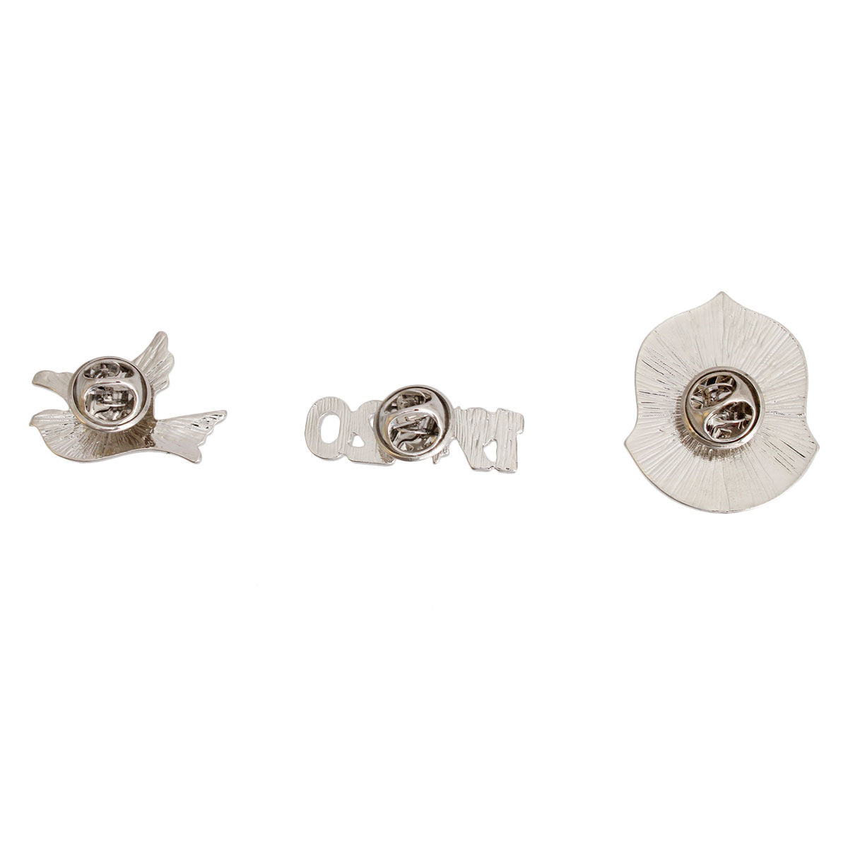 Sorority Pin Set Blue and White Stylish Fashion Accessory