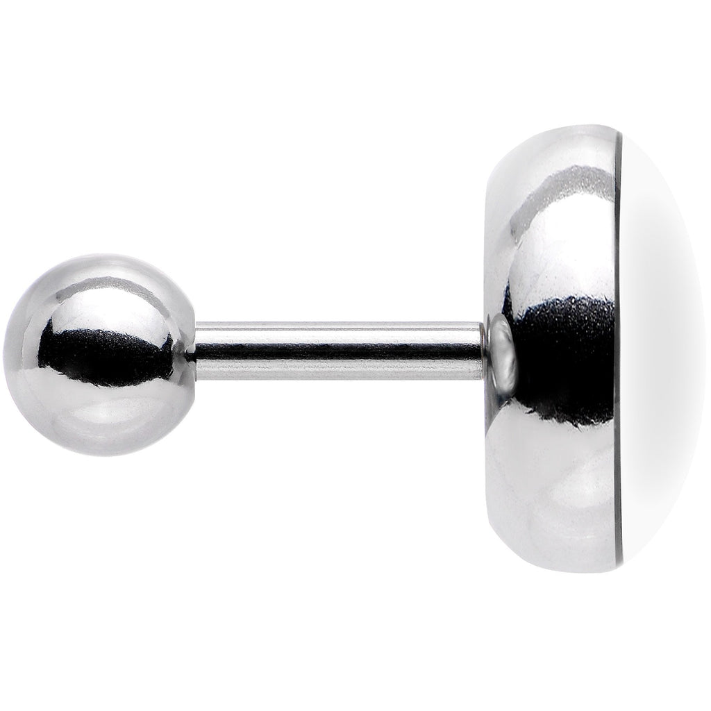 16G 1/4 Winter Purple Black Plaid Tragus Cartilage Earring