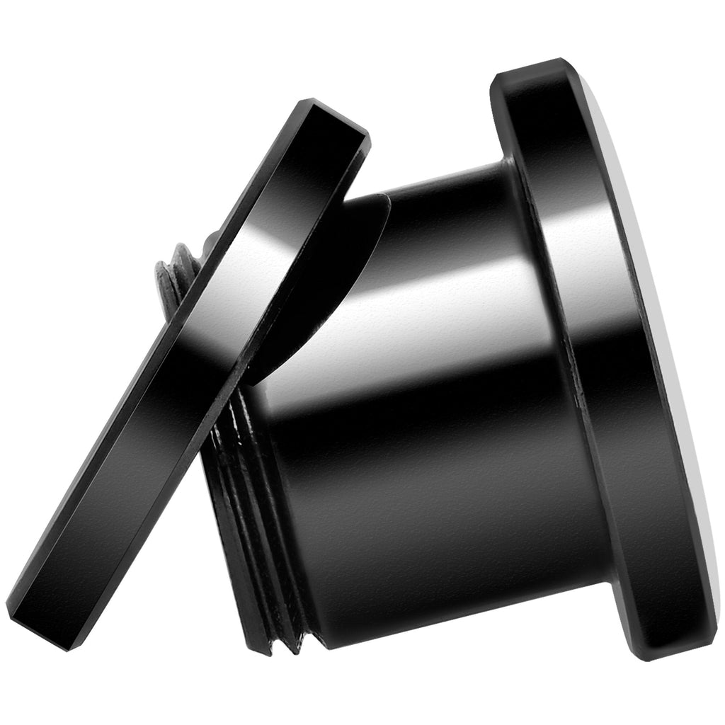 Blue Grenade Black Anodized Screw Fit Plug Set 00G