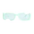 Trendy Mint Puzzle Sunglasses Stylish Fashion Accessory