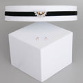 Pendant Choker Necklace Set Trendy Stylish Jewelry Accessory