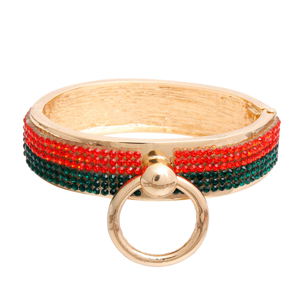 Statement Door Knocker Bracelet in Gold – Trendy Fashion Jewelry Accessory