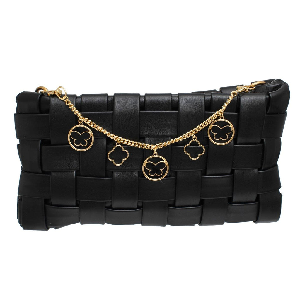 Women’s Bag Chain with Gold and Black Butterfly Detail – Stylish Fashion Accessory