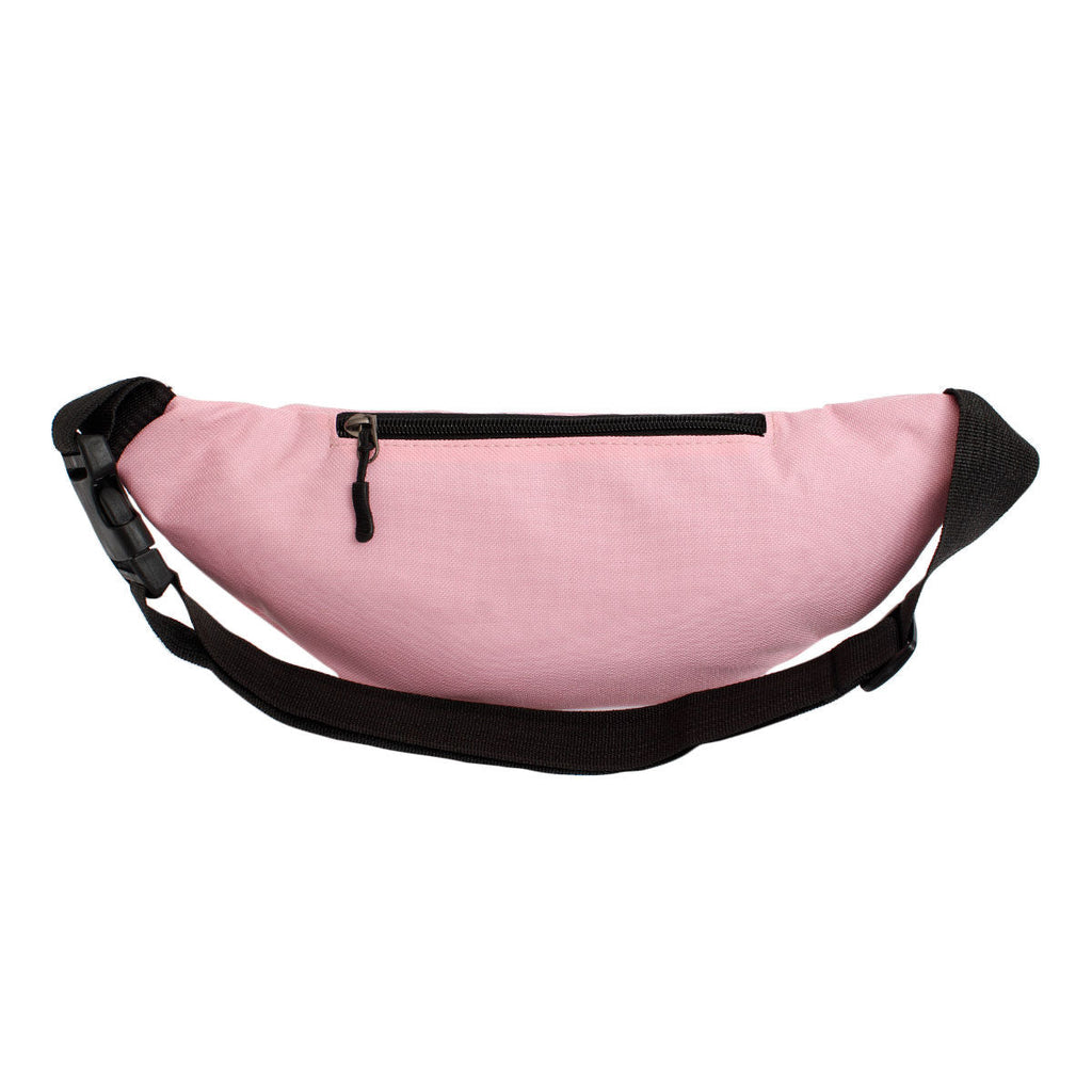 Women’s Fanny Pack Pink Afro Rhinestone Bag Stylish Casual Accessory
