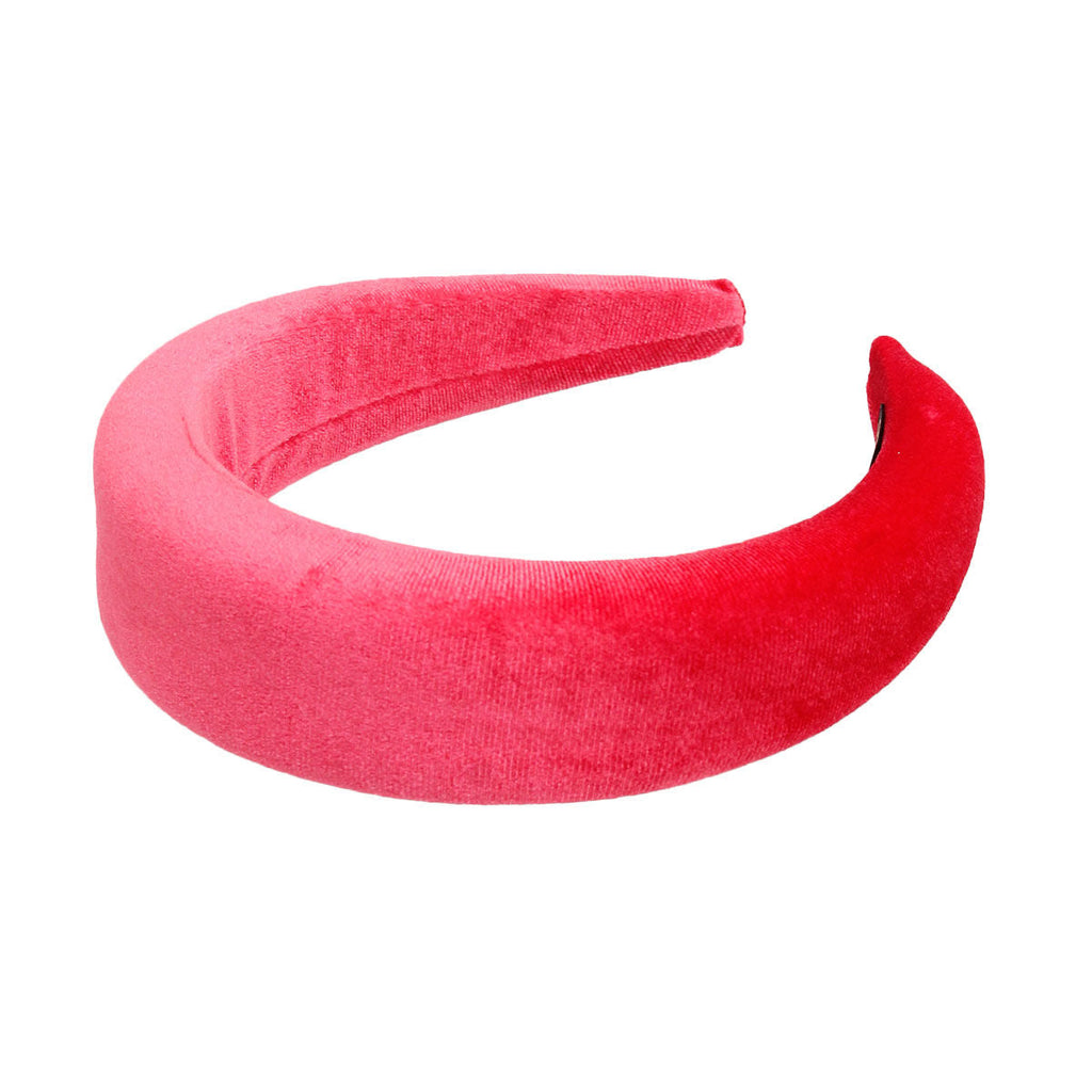 Velvet Headband Fuchsia Stylish Fashion Accessory