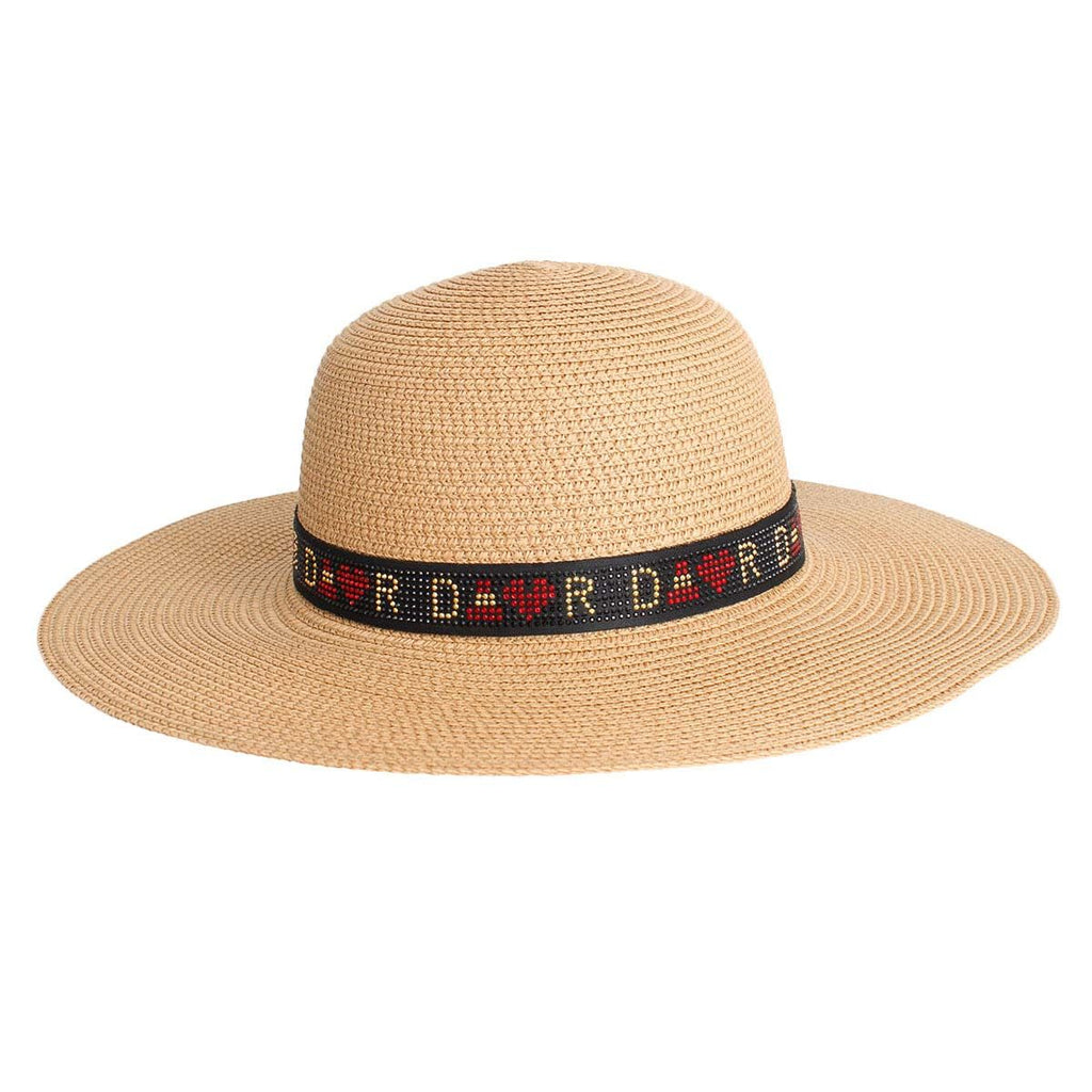 Designer Panama Hat Khaki Stylish Casual Accessory