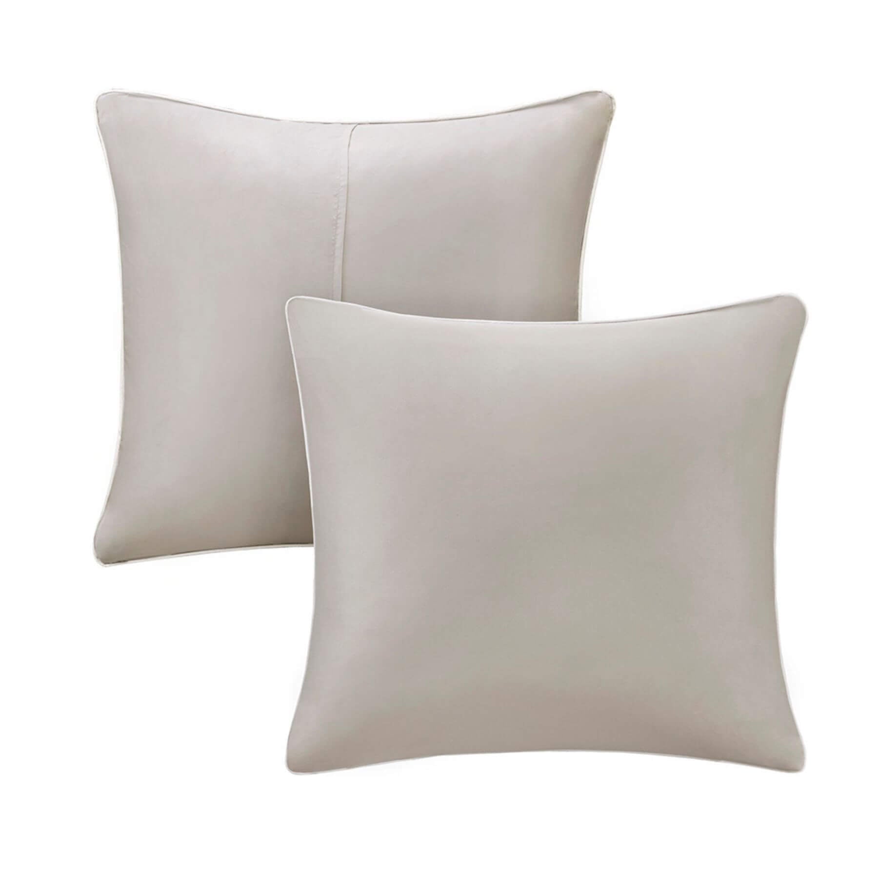 Ramsey Embroidered 8 Piece Comforter Set Neutral Queen (Open Box)