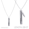 Statement Long Silver Necklace She Believed Stylish Jewelry Accessory