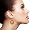 Tortoiseshell Statement Earrings – Trendy Fashion Jewelry Accessory