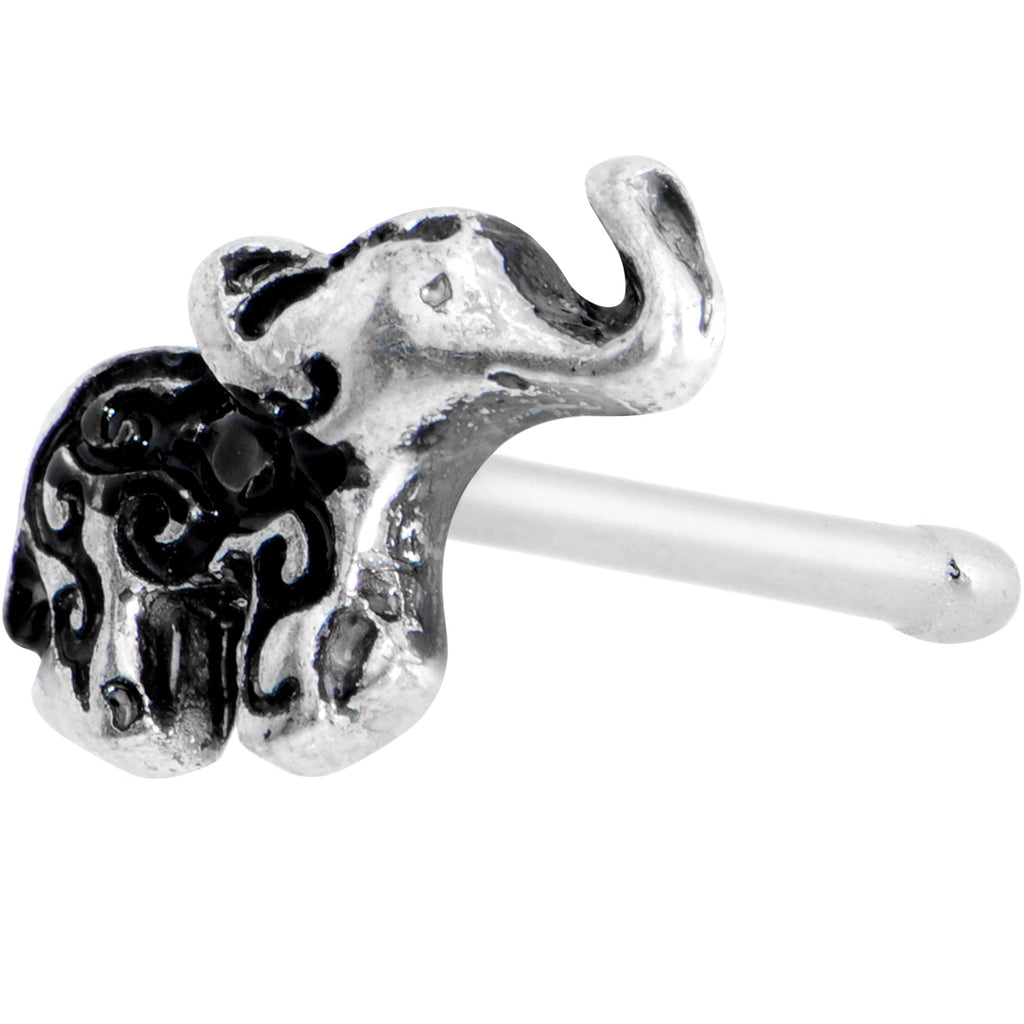20G 1/4 Earthly Elephant Nose Bone